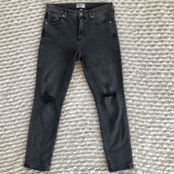 Agolde Denim - Agolde | Sophie High Rise Skinny Crop